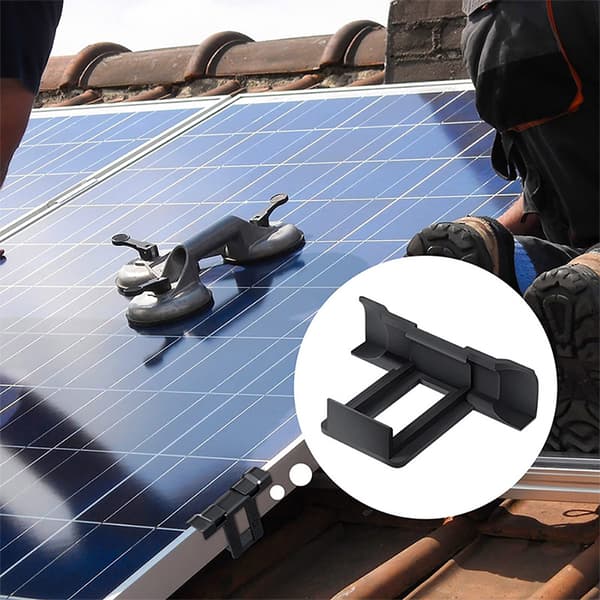 ABS-vandafløbsklemme til solpanel - 30 mm, 10-pak