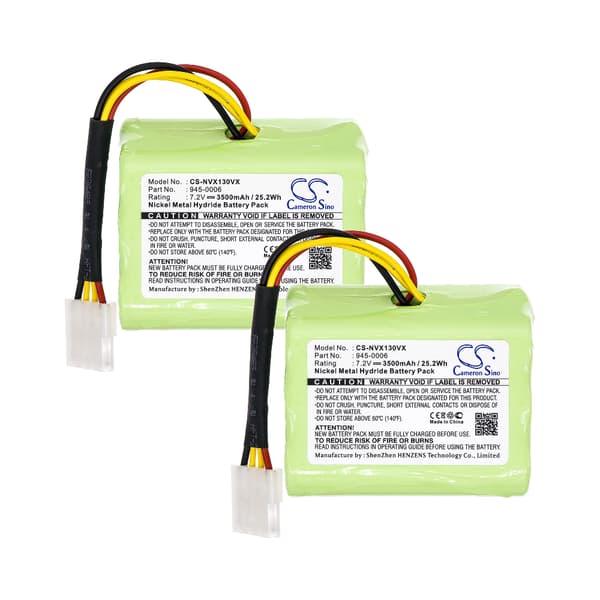 Batteri 945-0006 till Neato - 2-pack