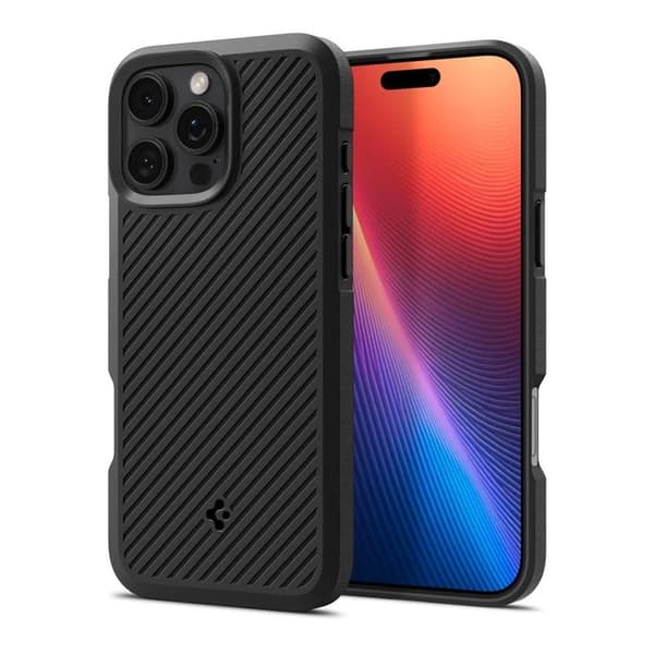 Spigen Core Armor-rygskjold til iPhone 16 Pro Max - Svart