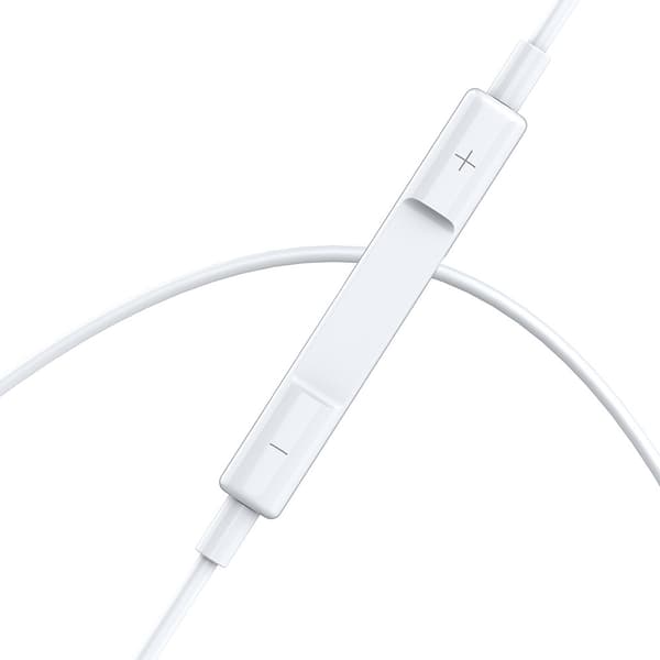 BWOO In-Ear Headset med Lightning-kontakt och volymkontroll - V