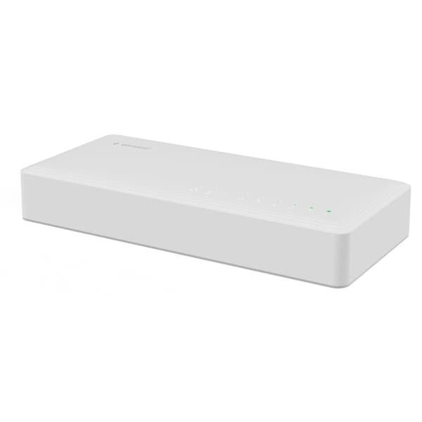 8-ports netværksswitch 10/100/1000 Mbps / Gigabit-switch med 8