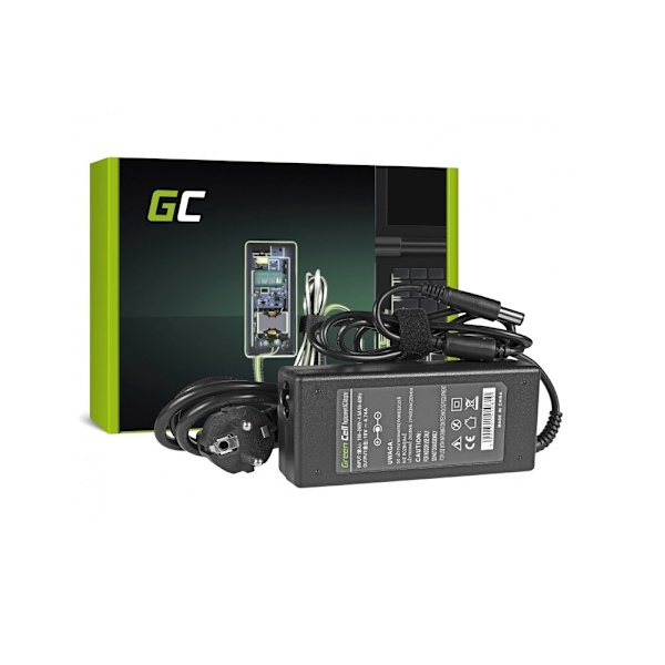 Green Cell laddare / AC Adapter till HP 90W / 19V 4.74A / 7.4mm