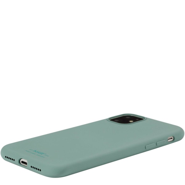 iPhone 11/XR - holdit Mobilskal Silikon - Moss Green Moss Green