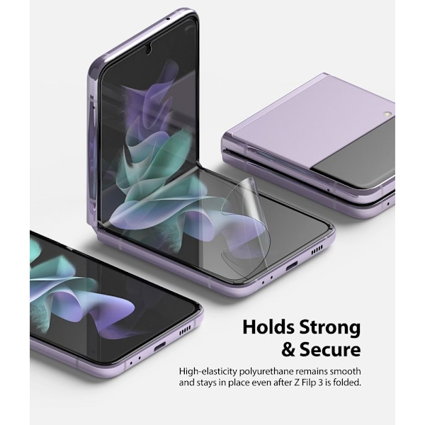Ringke Galaxy Z Flip 3 2-PACK ID Skärmskydd Skyddsfilm
