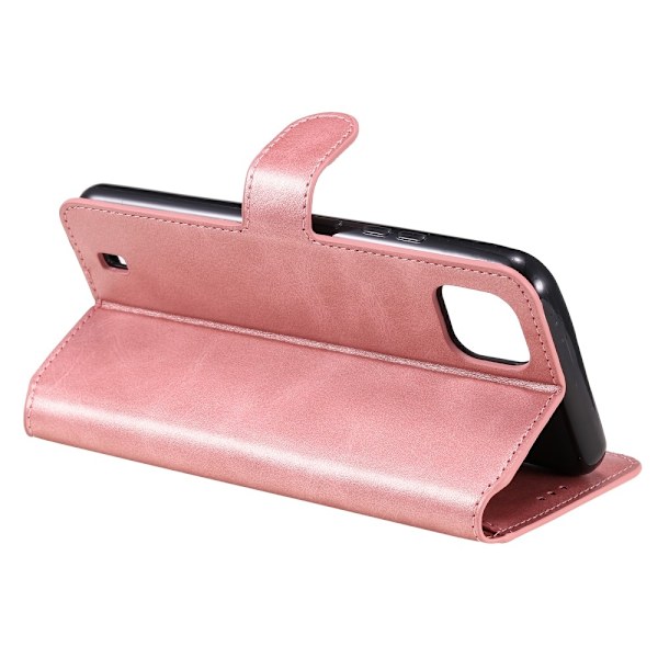 Realme C21 - Solid Läder Fodral - Roséguld Roséguld