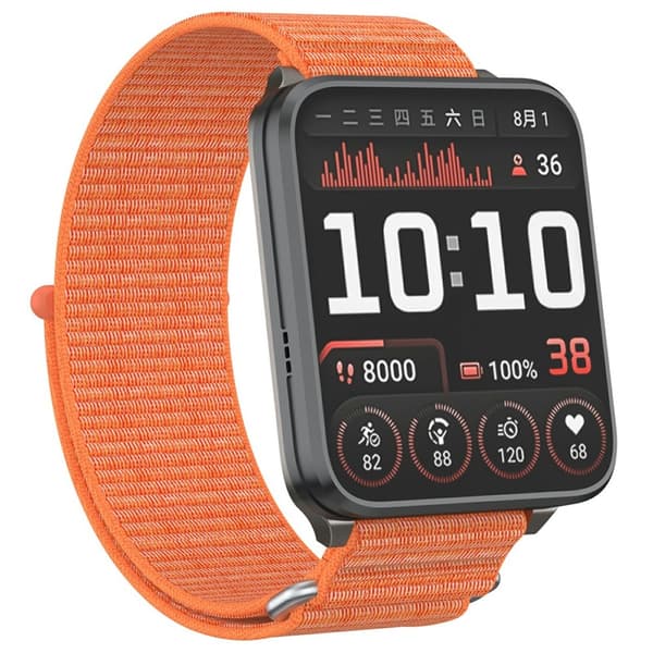 Garmin Venu X1 Armband Nylon Loop Orange