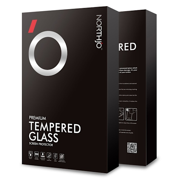 NORTHJO Galaxy A54 5G 2-PACK Skärmskydd Härdat Glas
