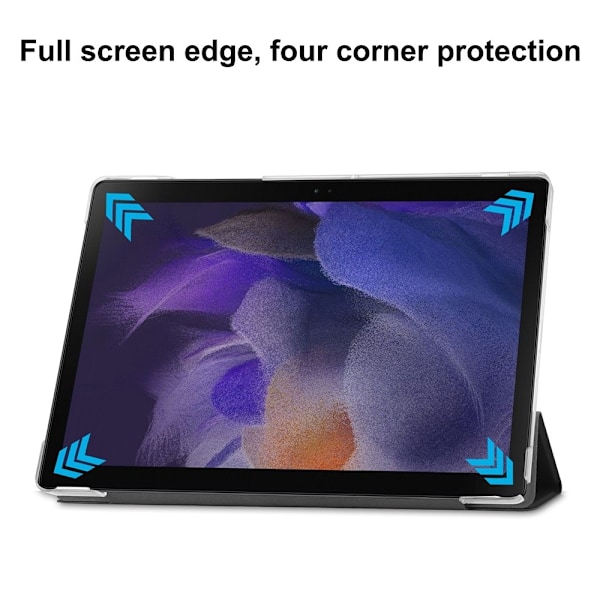 Samsung Galaxy Tab A8 10.5 (2021) Fodral Tri-Fold Svart