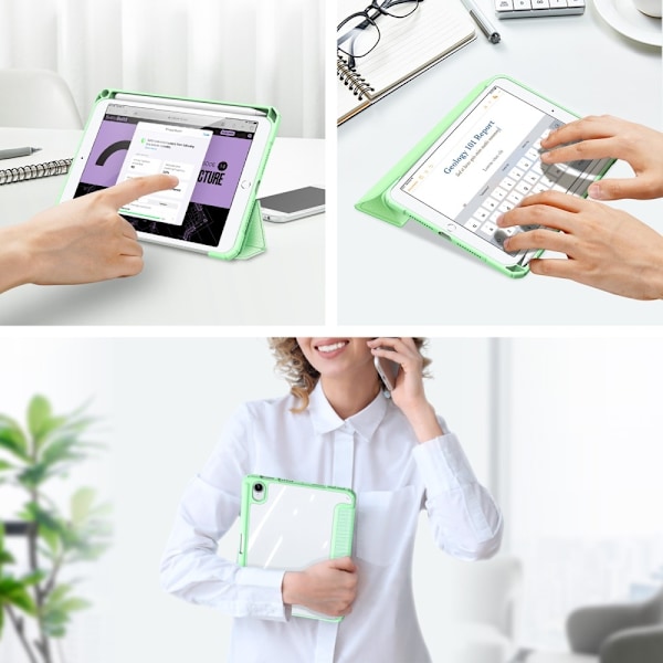 DUX DUCIS iPad Mini 2024/2021 Fodral TOBY Tri-Fold Pennhållare