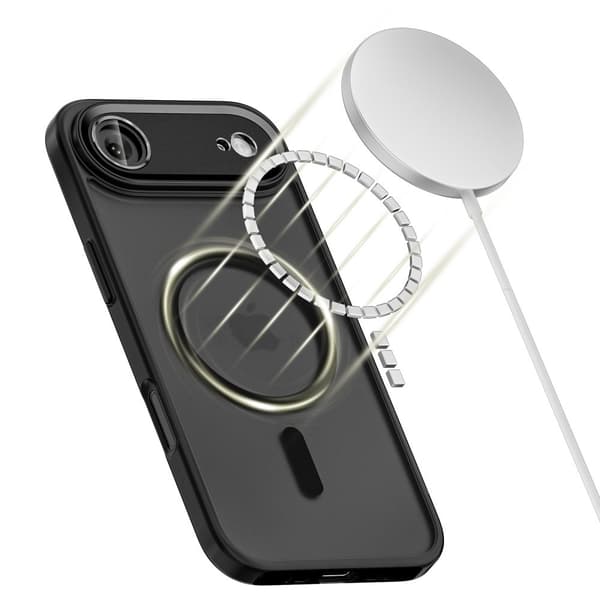 Tech-Protect iPhone Air Skal MagSafe MagCam Matt Svart