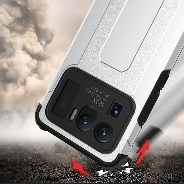 Xiaomi Mi 11 Ultra - Shockproof Hybrid Armor Skal - Mörk Blå Mörkblå
