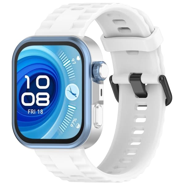 Huawei Watch Fit 4 Pro / 4 / 3 Armband Silikon Vit