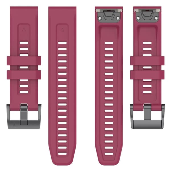 Silikon Armband Garmin Vinröd
