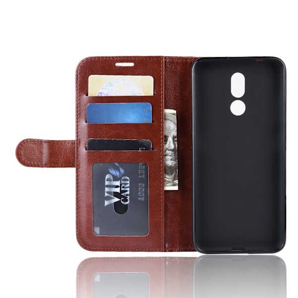 Nokia 3.2 - Plånboksfodral - Brun Brown Brun