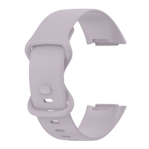 Fitbit Charge 6 / 5 Armband TPU (S) Ljus Lila