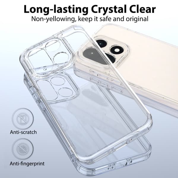 OnePlus 15 Skal Shockproof Hybrid Transparent