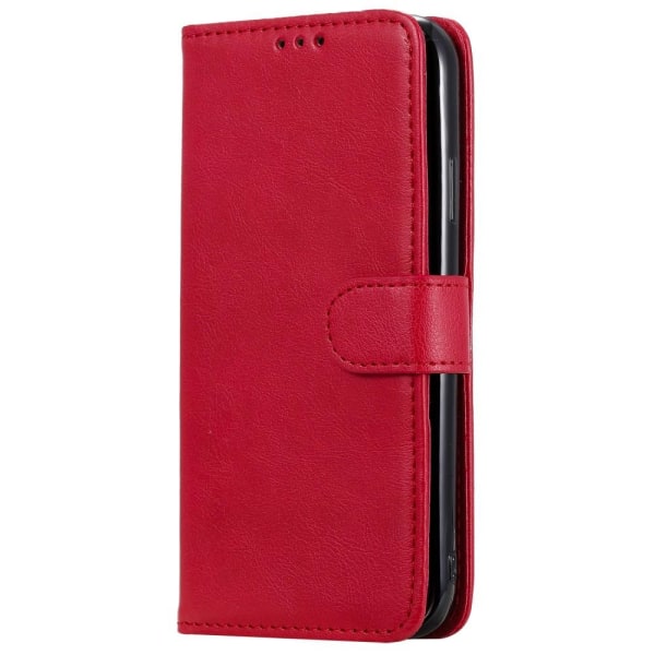 iPhone 11 - Plånboksfodral/Magnet Skal 2in1 - Röd Red Röd