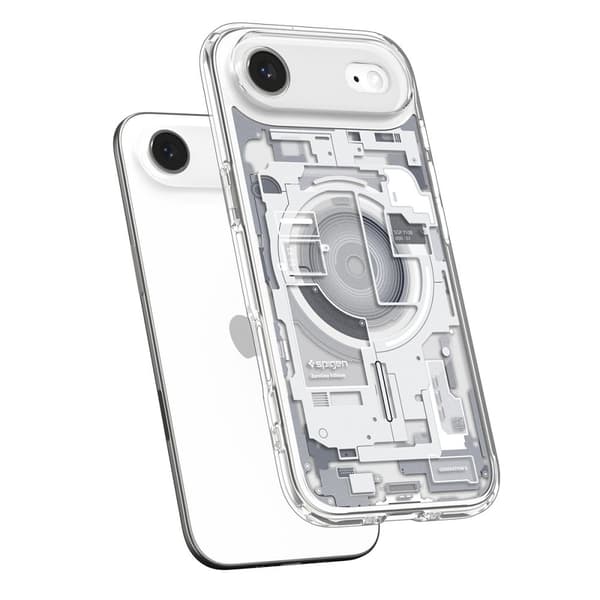 Spigen iPhone Air Skal MagSafe Ultra Hybrid Zero One Vit