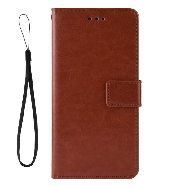 Samsung Galaxy A72 - Crazy Horse Fodral - Brun Brown Brun