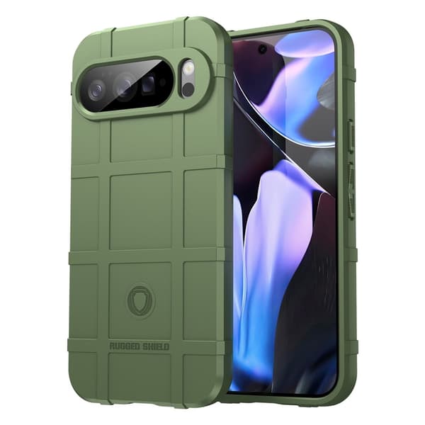 Google Pixel 10 Pro XL Skal Robust Grön