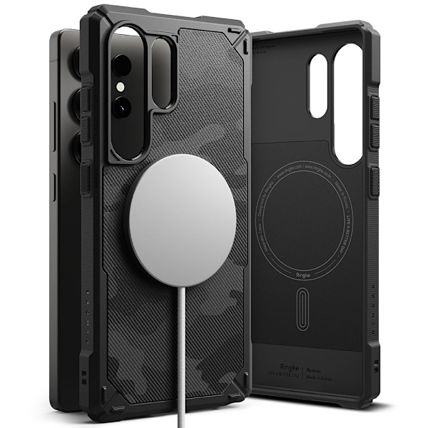 Ringke Galaxy S25 Ultra Skal MagSafe Rugged Gear Camo Svart