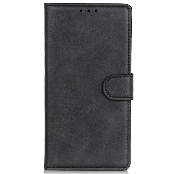 Samsung Galaxy S24 Fodral Solid Läder Svart