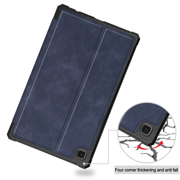 Samsung Galaxy Tab A7 Lite 8.7 - Shockproof Case Stand Fodral - Mörk Blå