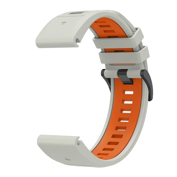 Garmin Fenix 26 mm Armband Quick Release Silikon Grå