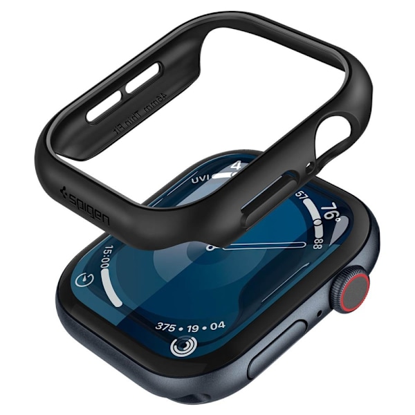Spigen Apple Watch 10 46 mm Skal Thin Fit Svart