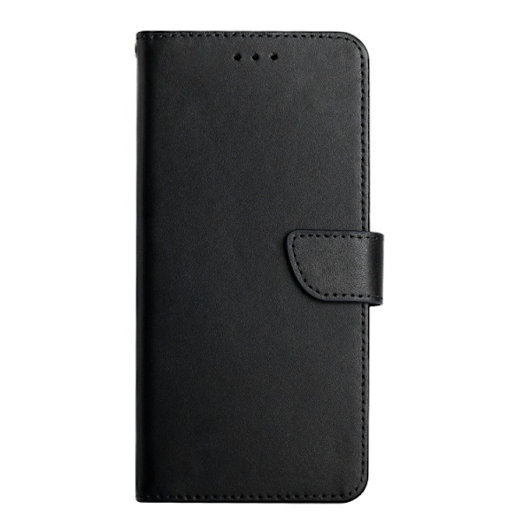 Xiaomi 13 Lite 5G Fodral Äkta Läder Nappa Textur Svart