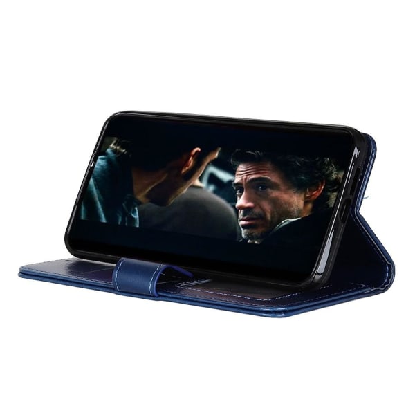 Samsung Galaxy A32 5G - Crazy Horse Fodral - Blå Blue Blå