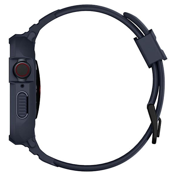 Spigen Apple Watch 44/45 mm Skal/Armband Rugged Armor 'Pro' Charcoal Grey