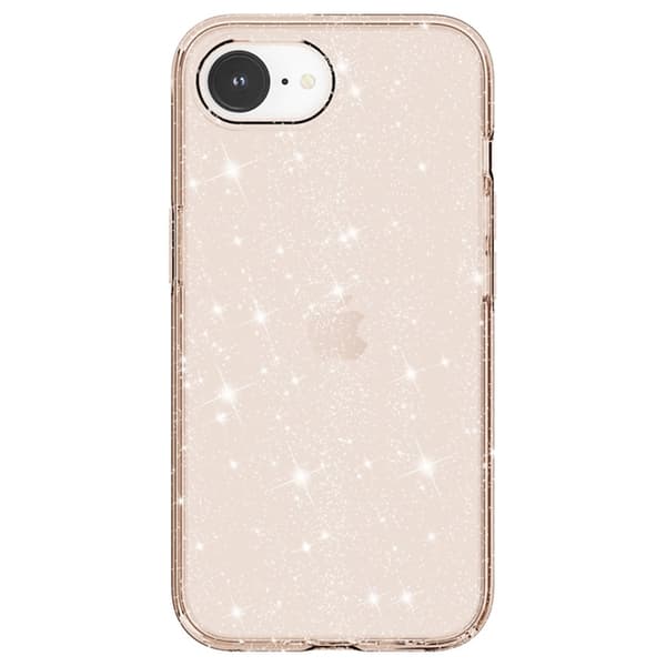 iPhone 17e / 16e Skal Glitter Shockproof Guld