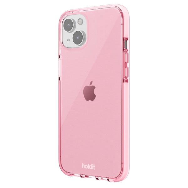 holdit iPhone 14 Plus Skal Seethru Bright Pink