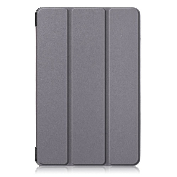 Samsung Galaxy Tab S5e - Tri-Fold Läder Fodral - Grå grå
