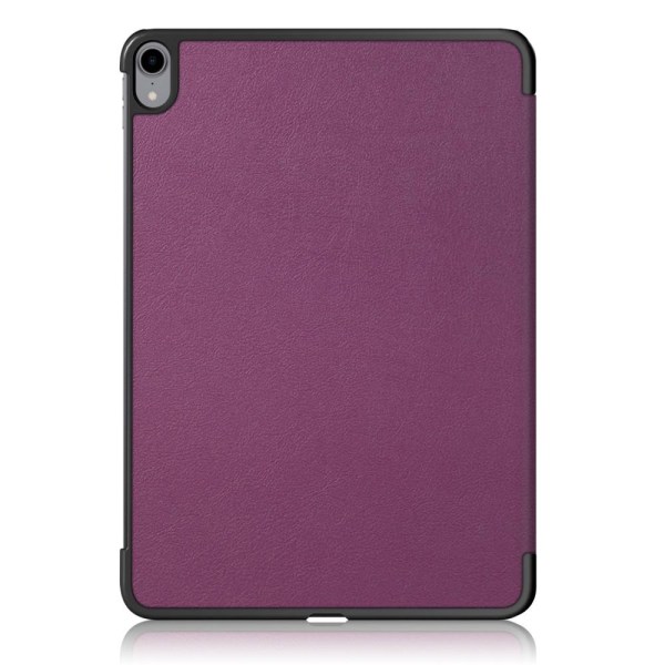 iPad Air 2020/2022 Fodral Tri-Fold Litchi Lila Purple Lila