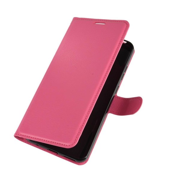 Nokia 5.3 - Litchi Plånboksfodral - Rosa Pink Rosa