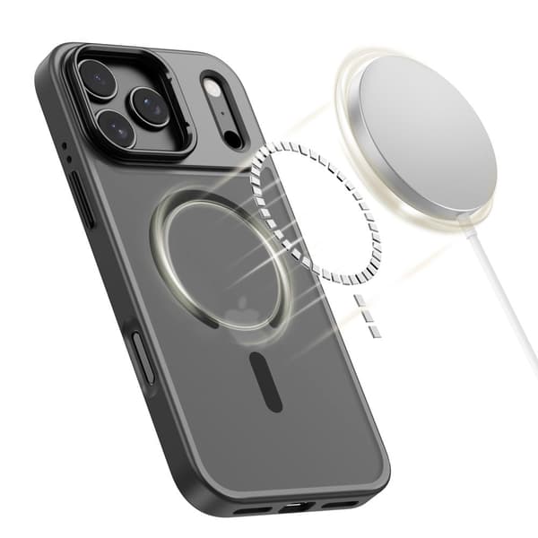 Tech-Protect iPhone 17 Pro Max Skal MagSafe MagStand Svart