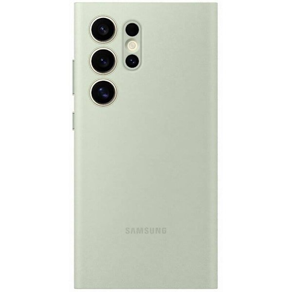 Samsung Galaxy S24 Ultra Fodral Smart Clear View Light Green