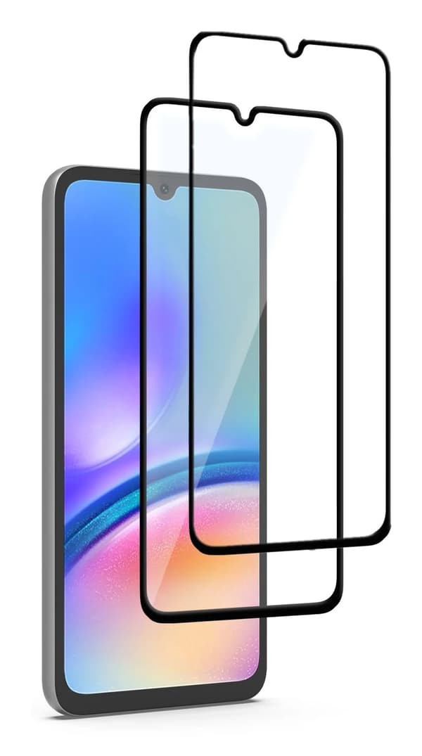 2-Pack Samsung A18/A17 5G Heltäckande Skärmskydd i Härdat Glas