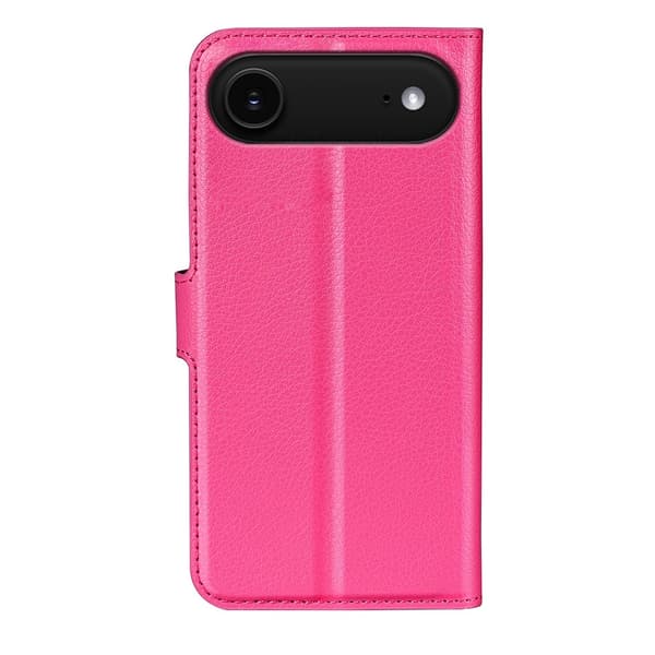 iPhone Air Fodral Litchi Läder Rosa