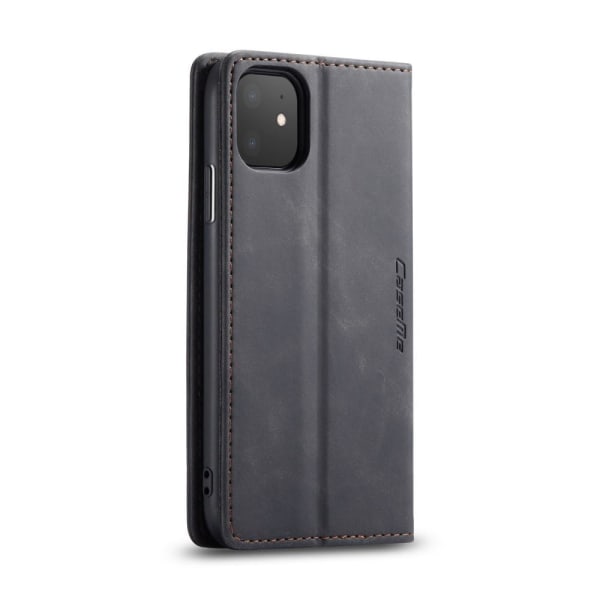 iPhone 11 - CASEME Plånboksfodral - Svart Black Svart