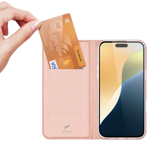 DUX DUCIS iPhone 16 Plus Fodral Skin Pro Series Roséguld