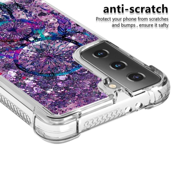 Samsung Galaxy S21 - Shockproof Quicksand Skal - Dream Catcher Dream Catcher
