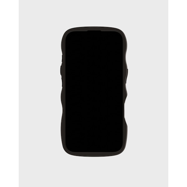 holdit iPhone 16 Skal Wavy Svart/Transparent