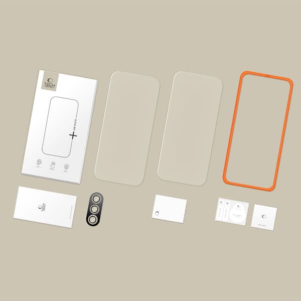 Tech-Protect Samsung Galaxy S25 FE 3-PACK Skärmskydd/Linsskydd
