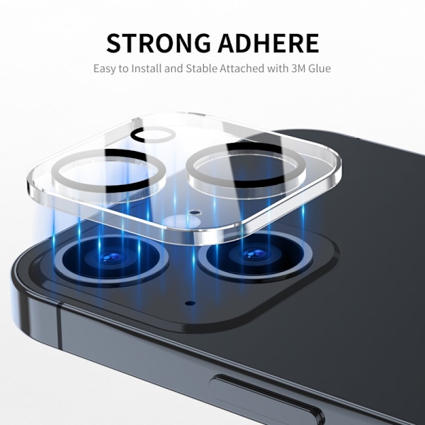 ENKAY iPhone 15 / 15 Plus Linsskydd Härdat Glas
