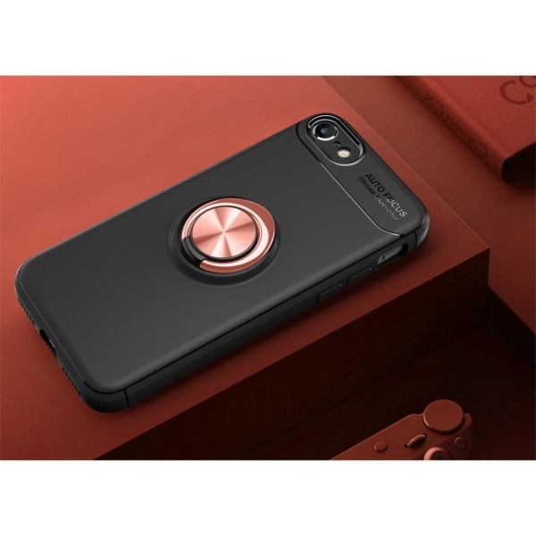 iPhone 7/8/SE (2020/2022) - Ring Skal - Svart/Rosé Svart/Rosé