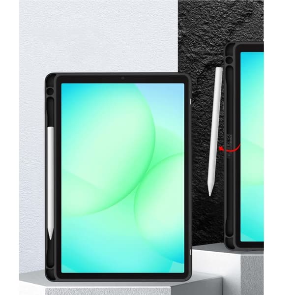 Tech-Protect Galaxy Tab A11 Plus/A9 Plus Fodral SC Hybrid Svart
