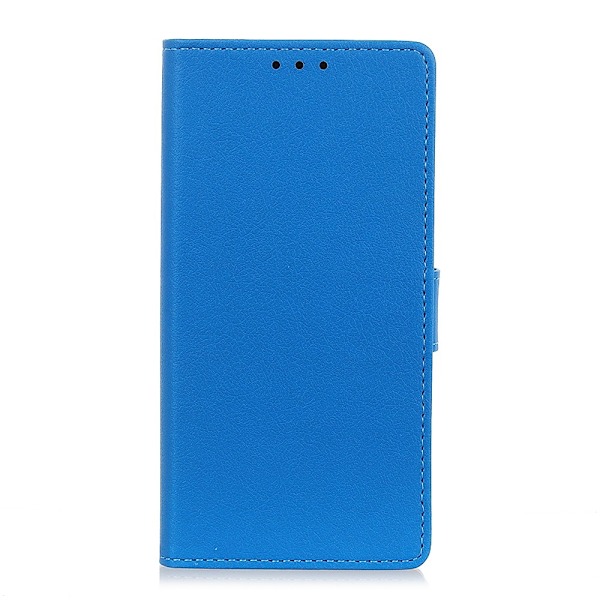 iPhone 12 Pro Max - Läder Fodral - Blå Blue Blå